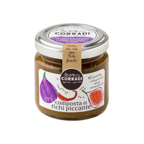 Composta di fichi piccante azienda agricola corradi