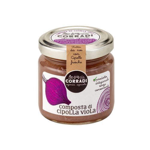 Composta di cipolle viola azienda agricola corradi